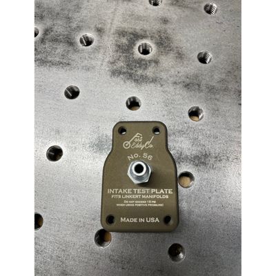 Testplatta insugsläckage No. 56 Fast Eddy 4 bultar
