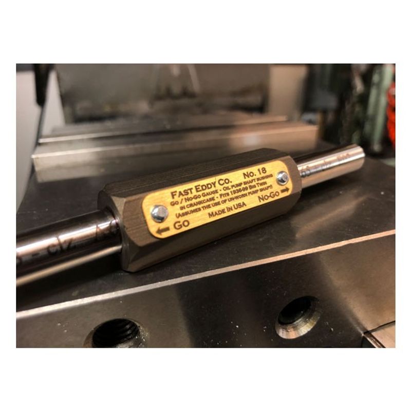 Mätstift Go/No-Go oljepumpsbussning Fast Eddy Big Twin 36-99