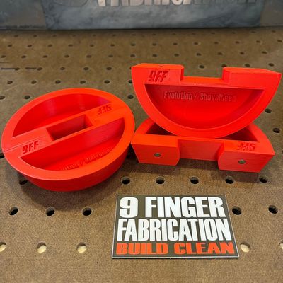 Plugg 9 Finger Fabrication LLC Evo XL 3-7/16" bore 66-E77 1200 Shovel
