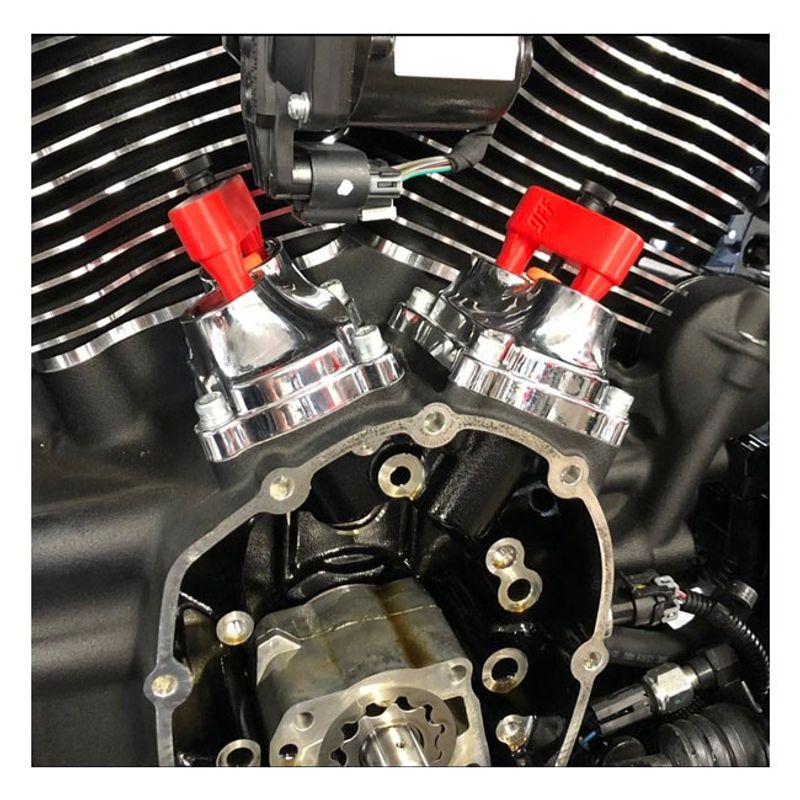 Hållare lyftare 9 Finger Fabrication LLC justerbar Evo Big Twin 84-99