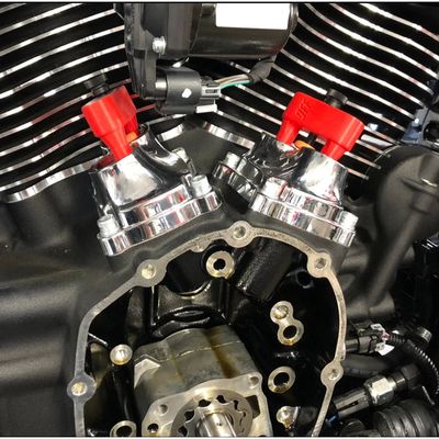 Hållare lyftare 9 Finger Fabrication LLC justerbar Evo Big Twin 84-99