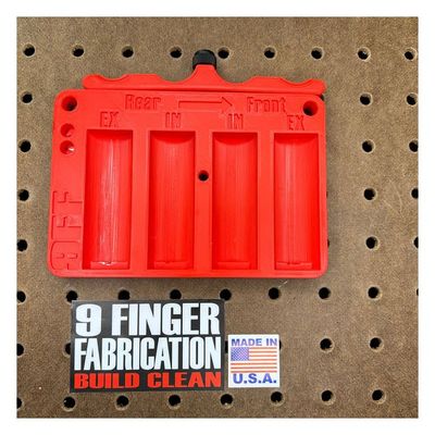 Sorteringslåda lyftare 9 Finger Fabrication LLC Twin Cam 99-17