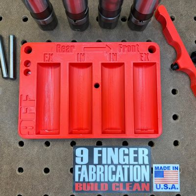 Sorteringslåda lyftare 9 Finger Fabrication LLC Twin Cam 99-17