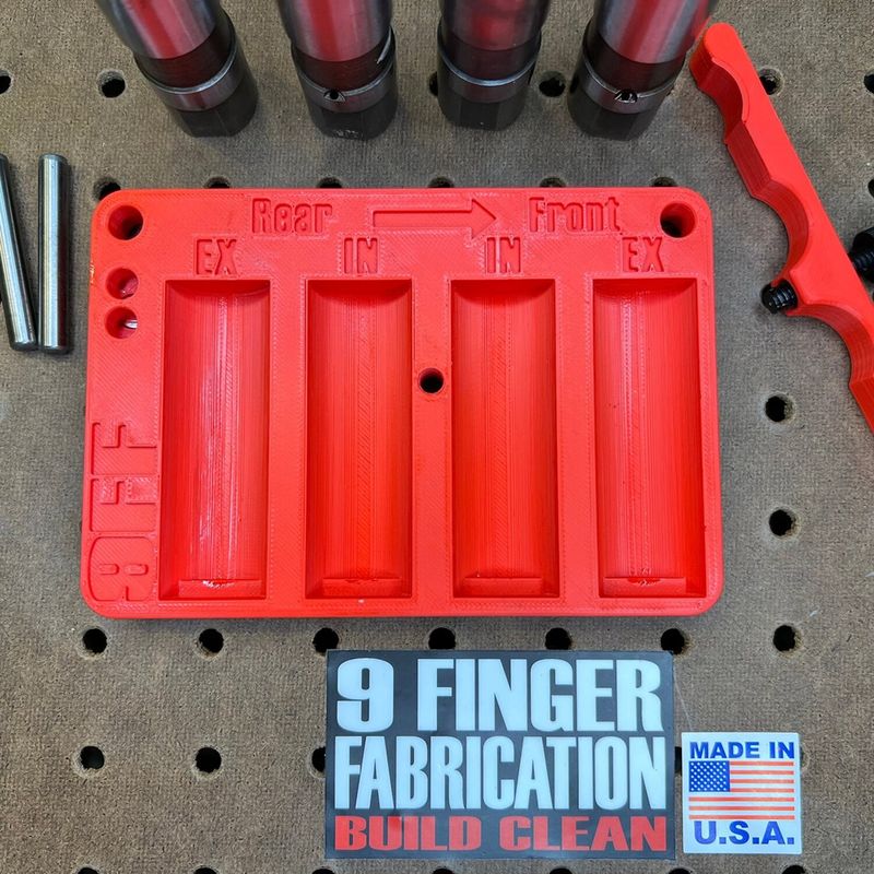Sorteringslåda lyftare 9 Finger Fabrication LLC Twin Cam 99-17
