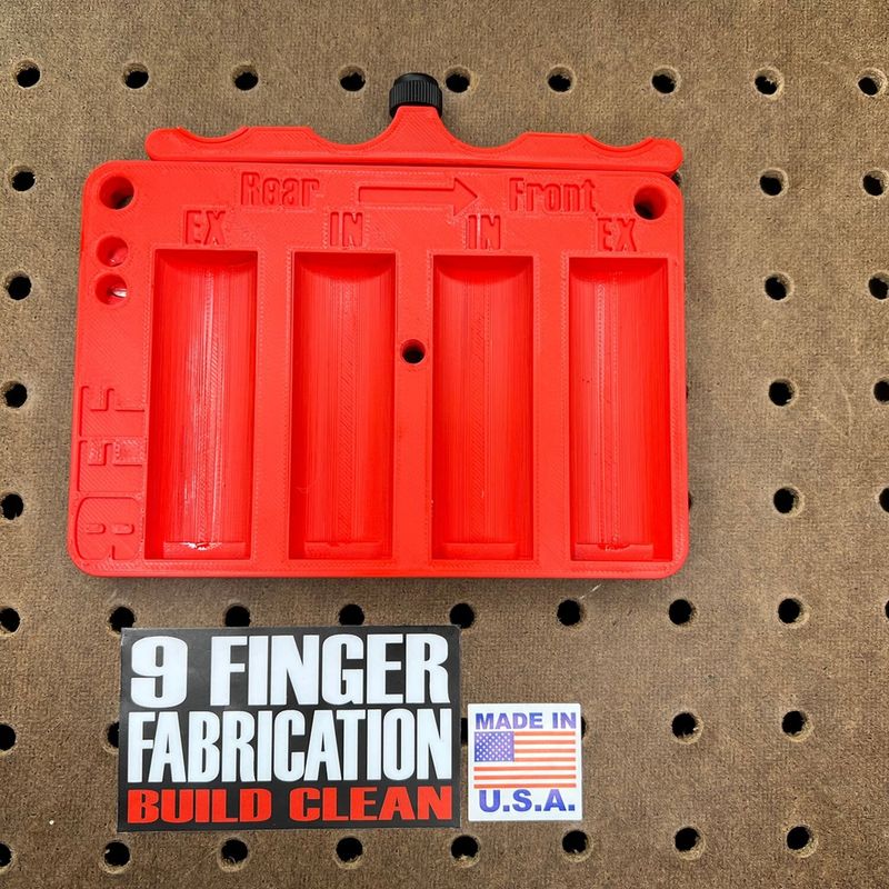 Sorteringslåda lyftare 9 Finger Fabrication LLC Twin Cam 99-17