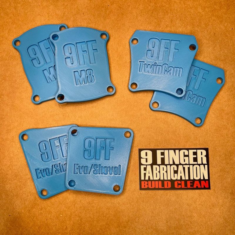 Kåpa 9 Finger Fabrication LLC Twin Cam 99-17