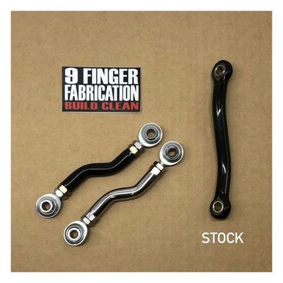 Bromslänk 9 Finger Fabrication LLC M8 Softail with mid controls 18-26 svart