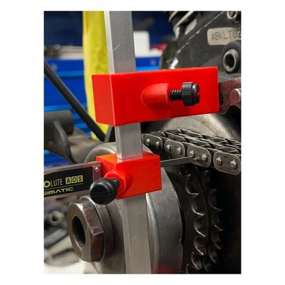 Linjeringsverktyg primärkedja 9 Finger Fabrication LLC Big Twin 66-26