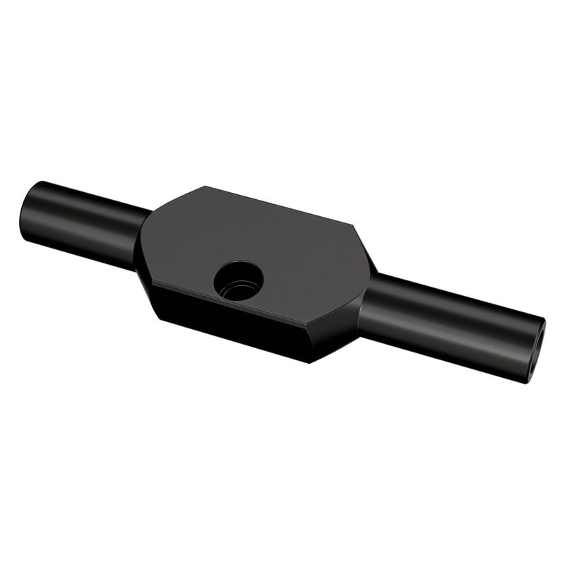 Styre bromsslang t-koppling Goodridge aluminium svart kolfiber stål universal