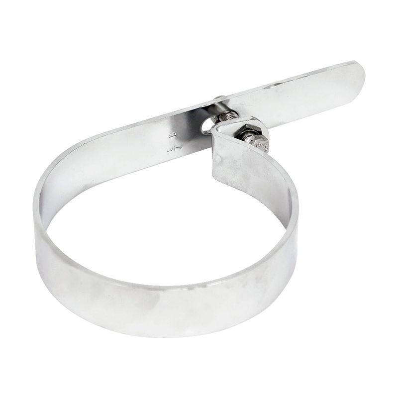 Ljuddämpare MCS P-clamp 3-7/8" krom FL models 41-84