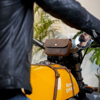Väska Trip Machine Sidekick Moto Pouch mocka