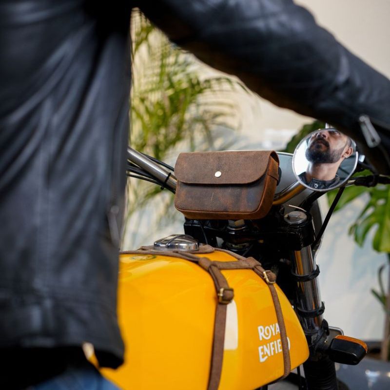 Väska Trip Machine Sidekick Moto Pouch mocka