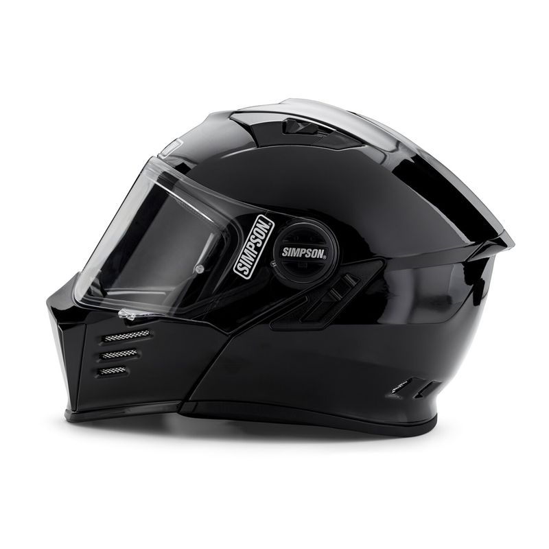 Hjälm Simpson Darksome svart metallic