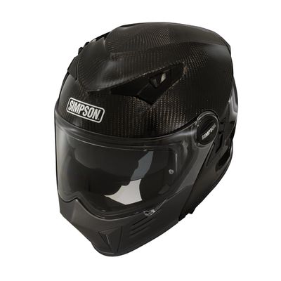 Hjälm Simpson Darksome kolfiber