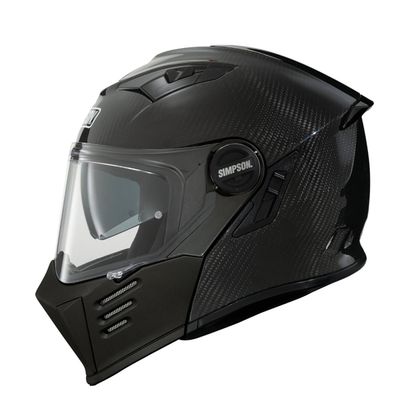 Hjälm Simpson Darksome kolfiber