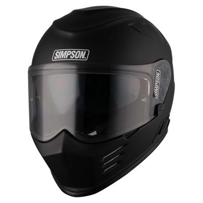 Hjälm Simpson Venom mattsvart