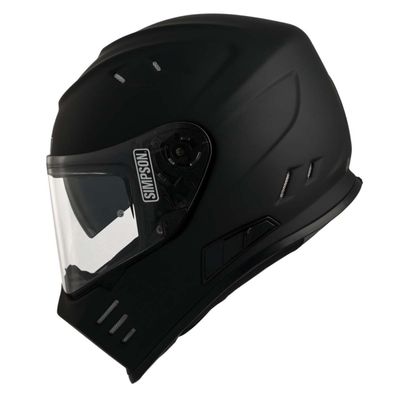 Hjälm Simpson Venom mattsvart