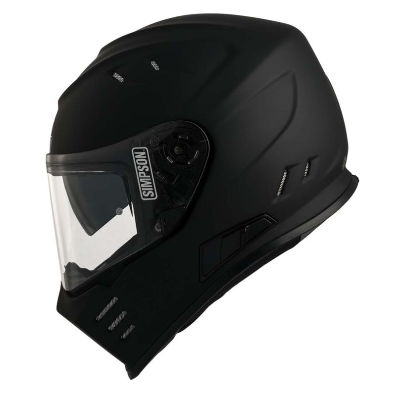 Hjälm Simpson Venom mattsvart