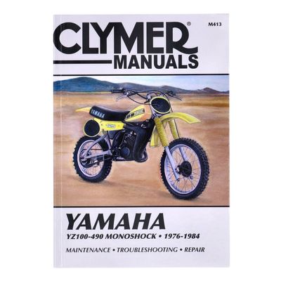 Verkstadshandbok Clymer YZ100-490 Yamaha YZ-100-490 Monoshock
