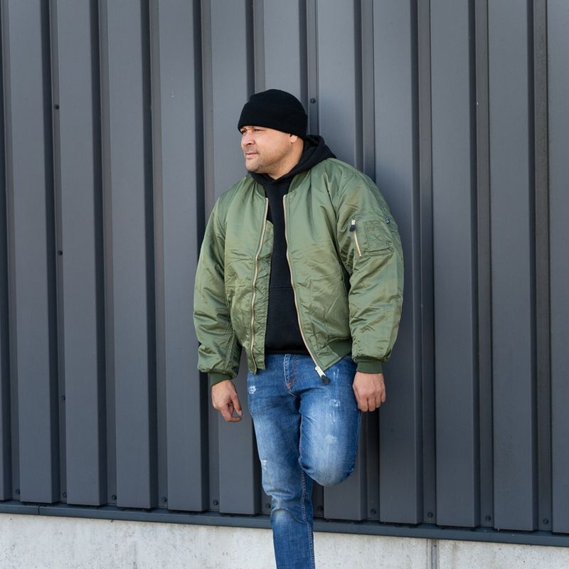 Jacka Army Surplus MA-1 Bomber grön