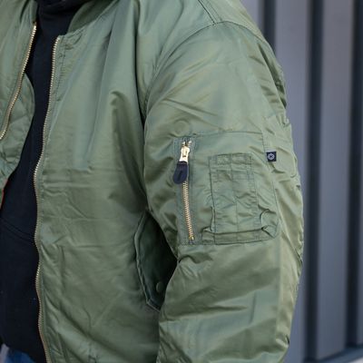 Jacka Army Surplus MA-1 Bomber grön