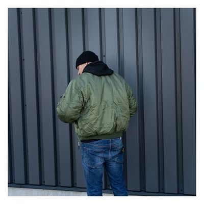 Jacka Army Surplus MA-1 Bomber grön