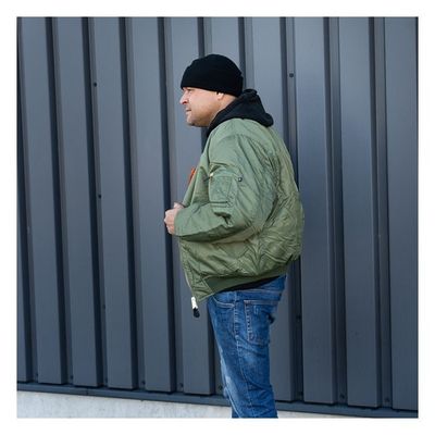 Jacka Army Surplus MA-1 Bomber grön