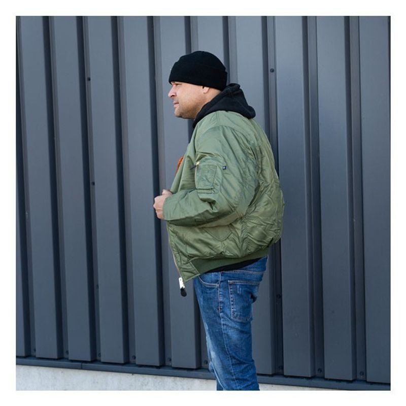 Jacka Army Surplus MA-1 Bomber grön