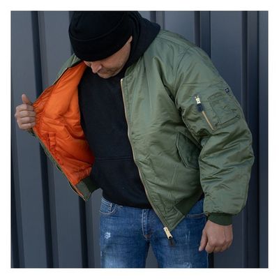 Jacka Army Surplus MA-1 Bomber grön