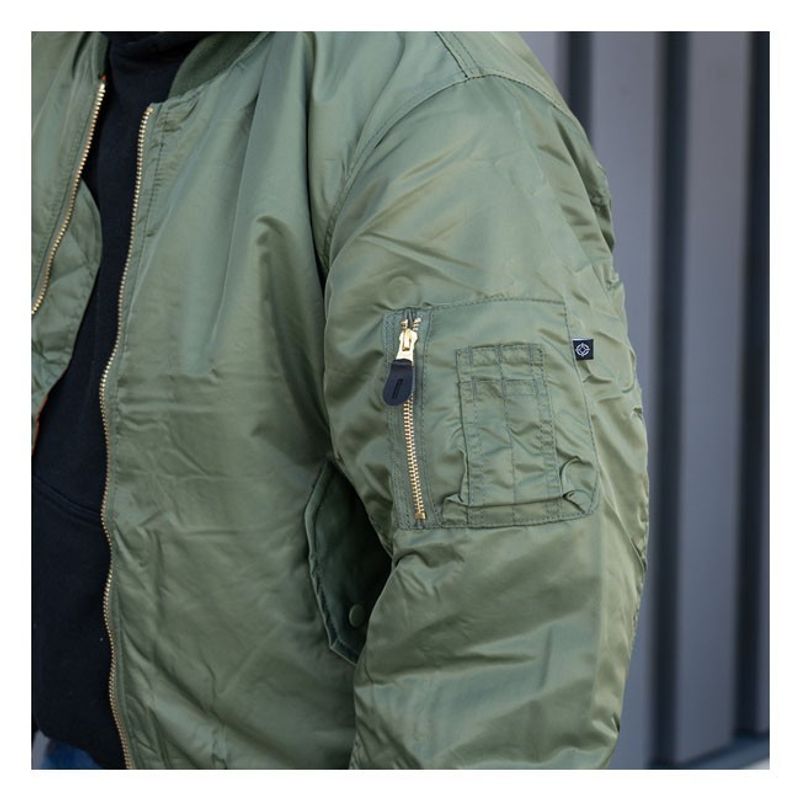 Jacka Army Surplus MA-1 Bomber grön