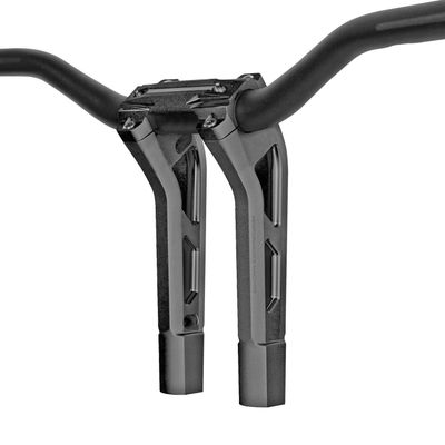 Riser Performance Machine PM Phatbar Ops 1-1/4" 12" svart H-D mech. or e-throttle with 0208-2195M-SMB