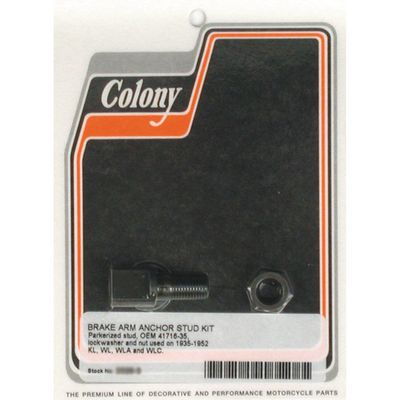 Pinnbultssats bromsarm Colony 45" solomodeller 35-42