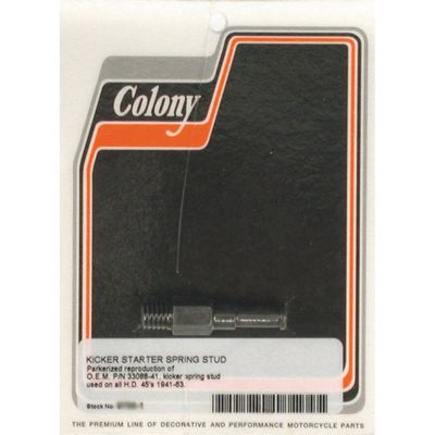 Bult kickstartfjäder Colony svart 45" SV 41-63