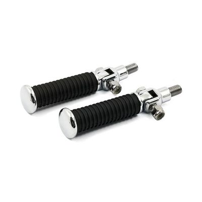 Fotpinnar passagerare MCS kromade ändlock Softail 84-99