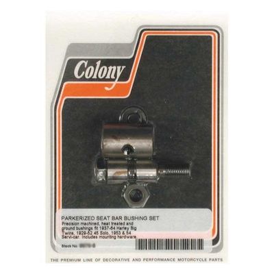 Bussningssats Colony T-bar svart Big Twin 37-64