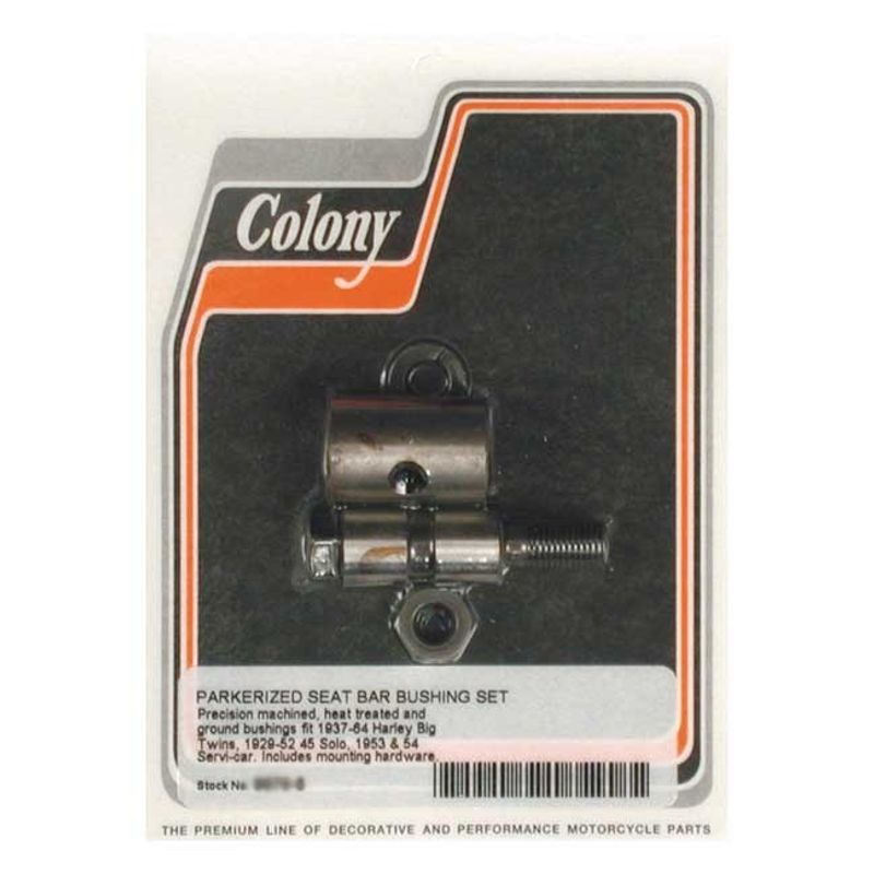 Bussningssats Colony T-bar svart Big Twin 37-64