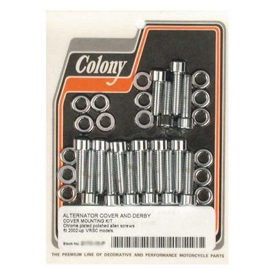 Monteringssats Colony V-Rod 02-17 polerad