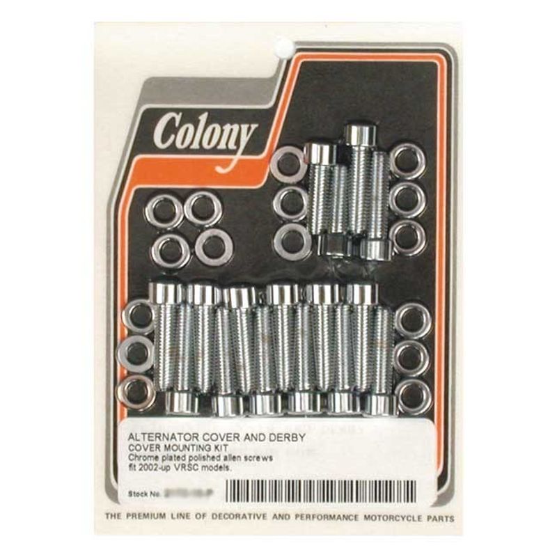 Monteringssats Colony V-Rod 02-17 polerad