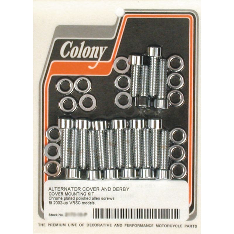 Monteringssats Colony V-Rod 02-17 polerad