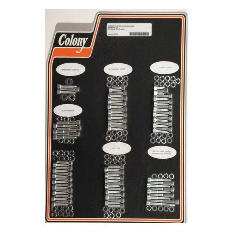 Skruv Colony V-Rod 02-17 polerad