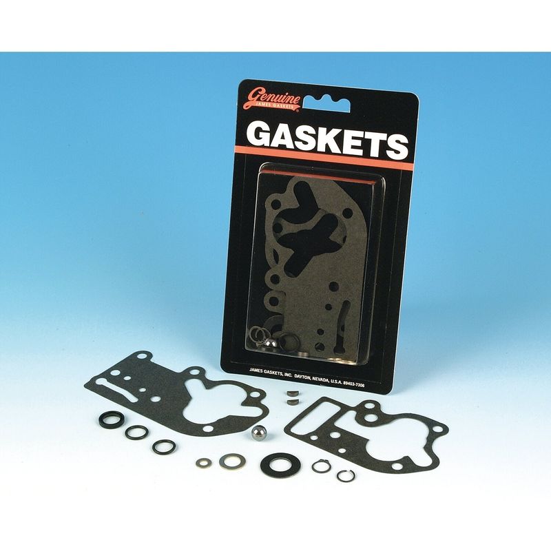 Tätningssats packning James Gaskets Shovelhead svart Big Twin 68-80