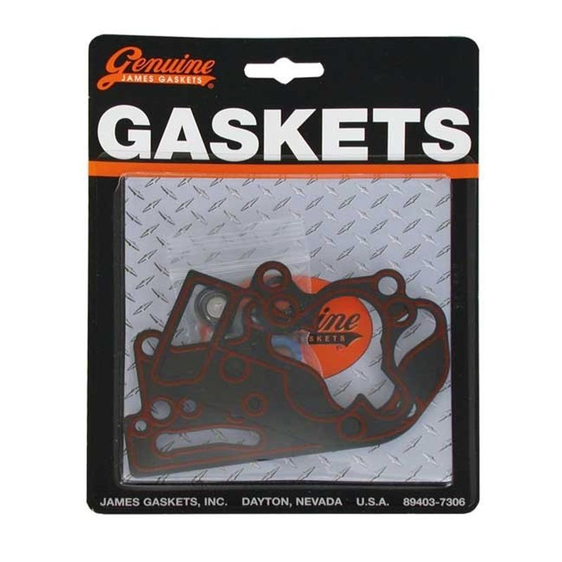 Tätningssats packning James Gaskets B T .010" gummi Evo Big Twin 92-99