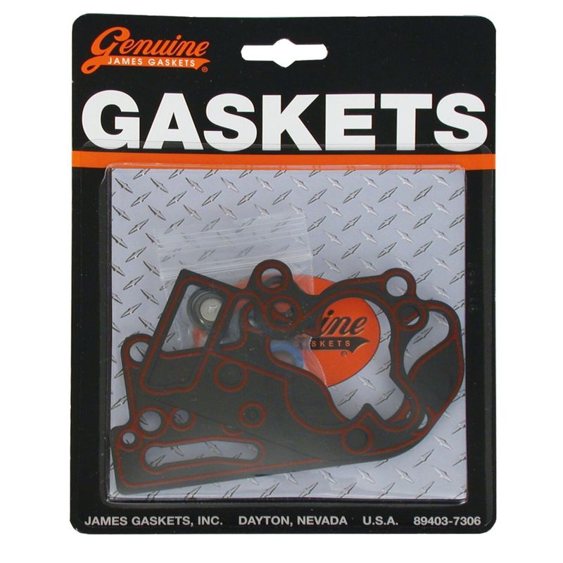 Tätningssats packning James Gaskets B T .010" gummi Evo Big Twin 92-99