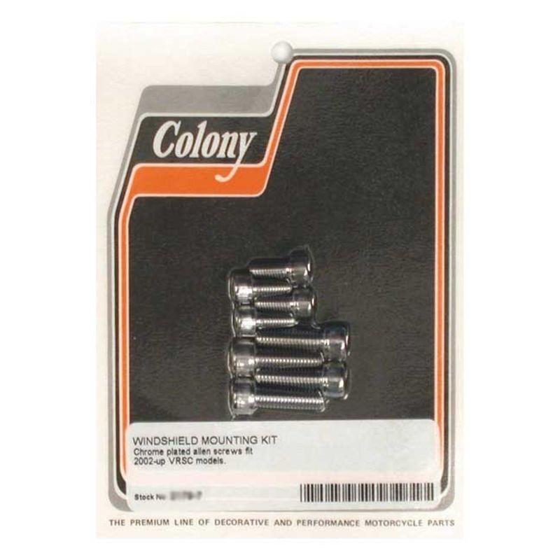 Monteringssats vindruta Colony V-Rod 02-17 standard