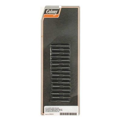 Pinnbultssats topplock Colony 45" 45" Flathead with cast iron (16-pack)