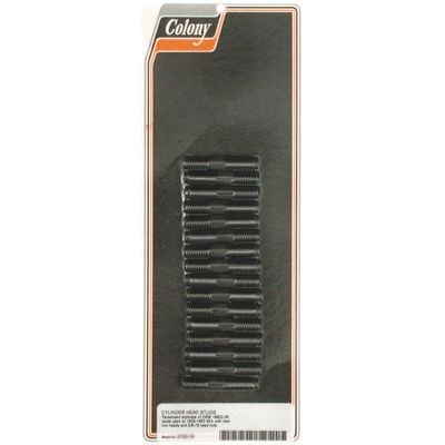 Pinnbultssats topplock Colony 45" 45" Flathead with cast iron (16-pack)