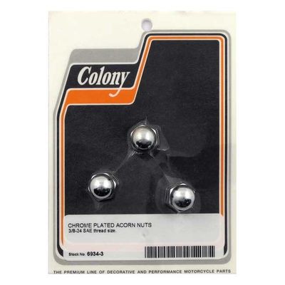 Muttrar Colony Acorn 3/8-24 (3-pack)