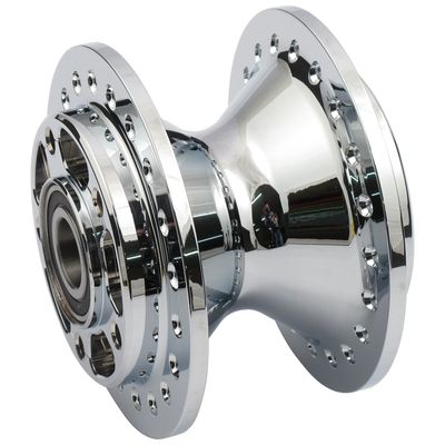 Nav hjul fram MCS krom Dyna 04-05