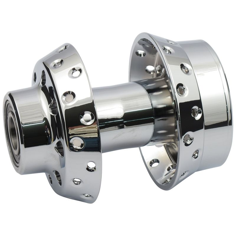 Nav hjul fram MCS krom FXDWG 06-07
