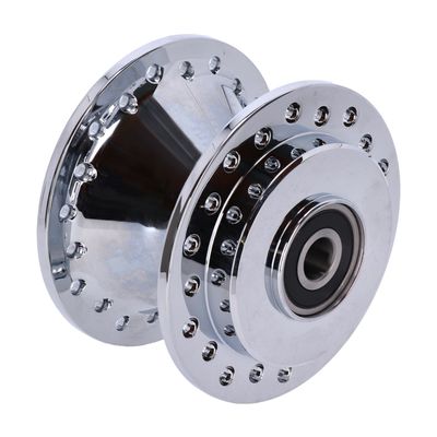 Nav hjul fram MCS enkel krom XL Sportster custom 883/1200